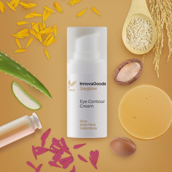 Image du produit InnovaGoods Contour des yeux Rice Joyglow 15 ml (Crème pour les yeux, 15 ml, Journée)