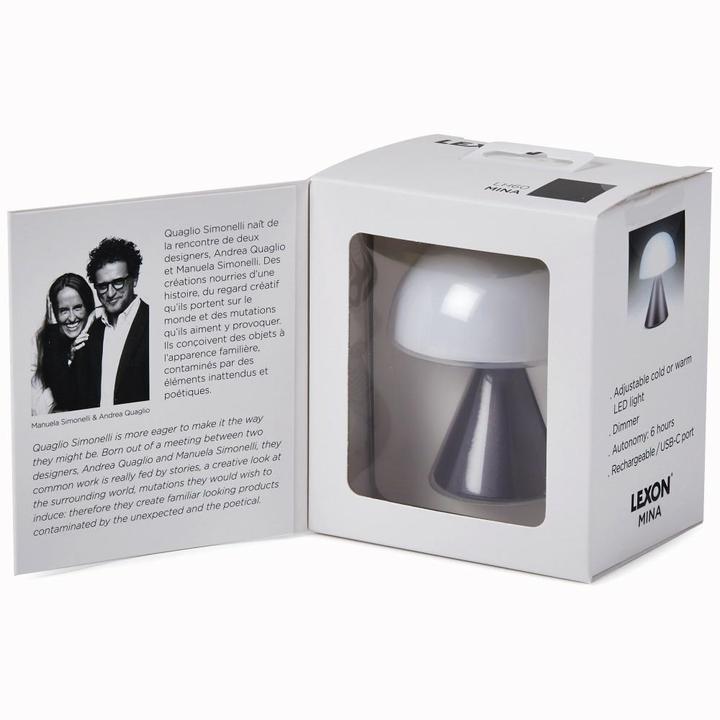 Productafbeelding Lexon Mina Mini LED Lamp orange (300 lm)