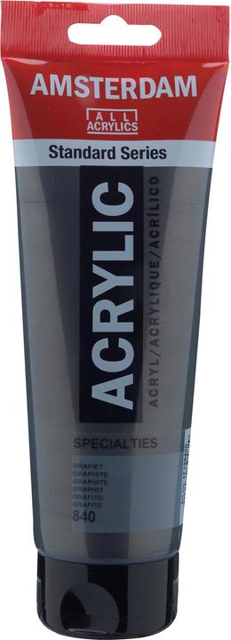 Produktbild Talens Acrylfarbe Amsterdam 250ml 17128400 graphit (Graphit, 250 ml)