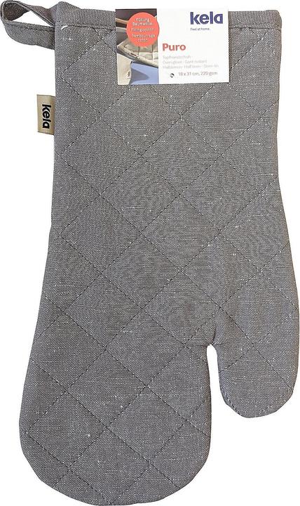 Image du produit Kela Gant Puro gris (55% coton et 45% lin)