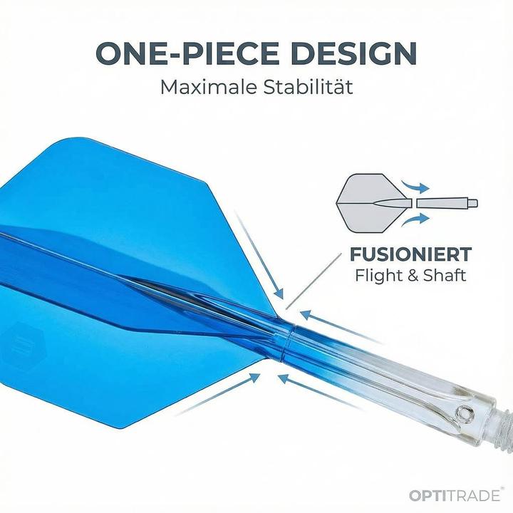 Actual product image Unicorn Forge All-In-One Flight & Shaft (M (45 mm))