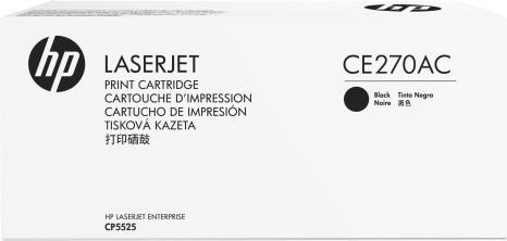 Actual product image HP Toner black Orig.No. CE270AC (FC)
