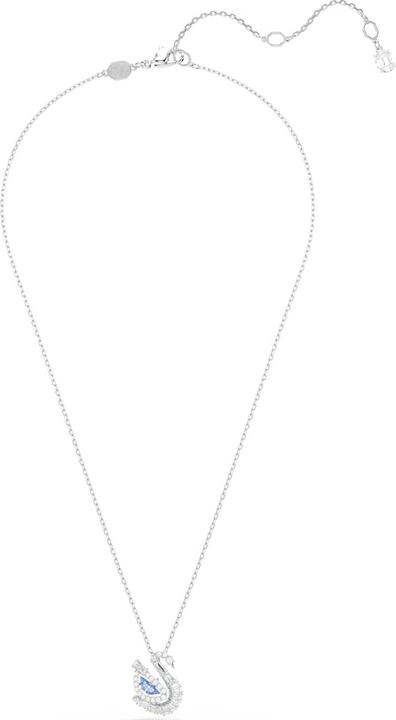 Produktbild Swarovski Swan Halskette Verschiedene Schliffe Schwan Blau (Swarovski Metall)
