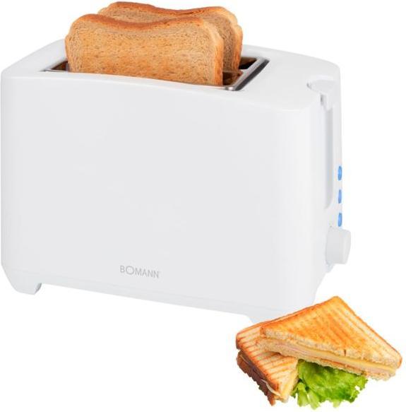 Actual product image Bomann TA 6065 CB Toaster white