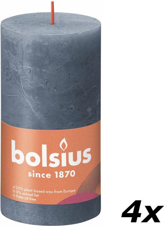 Immagine prodotto Bolsius Set di 4 candele a colonna (4 pz.)