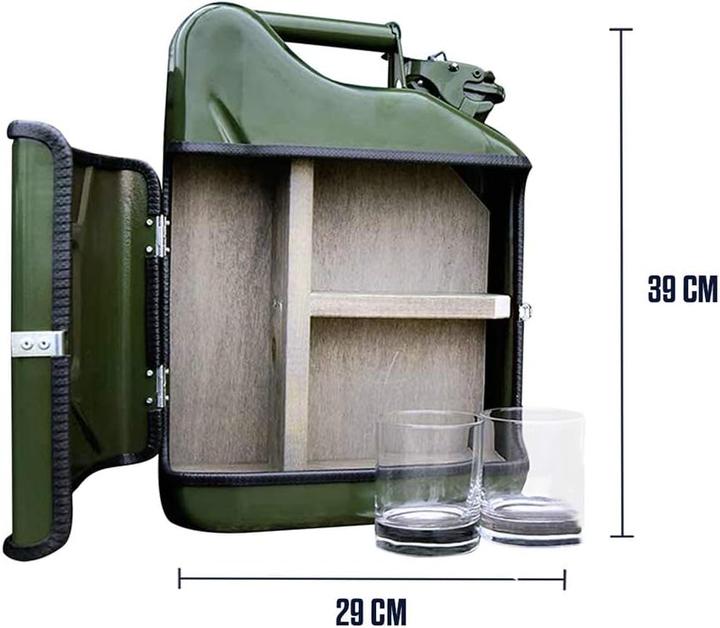 Image du produit Mikamax Coffret cadeau Jerrycan (7 dl, 1 x, Verre à whisky)