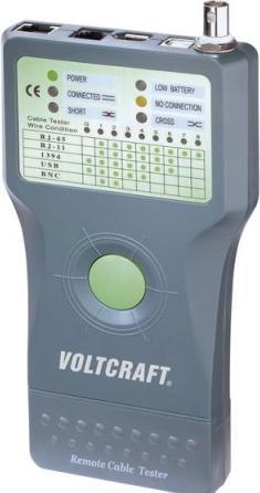 Kabeltester CT-5 - Striptang en krimptang voor 6-pins en 8-pins Western-connectoren - Kabelleggereedschap voor UTP- en STP-kabels (0,4 - 0,45 mm²), kabeltester CT-5