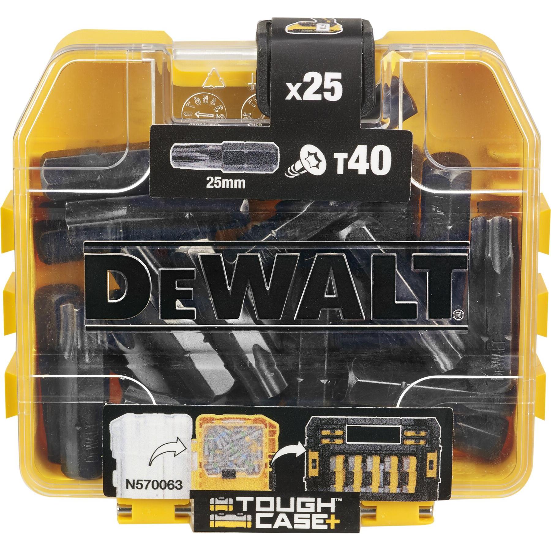 DeWalt, Chiave a bussola, Dewa Bit Box DT70559T 25mm T40 25pz DT70559TQZ
