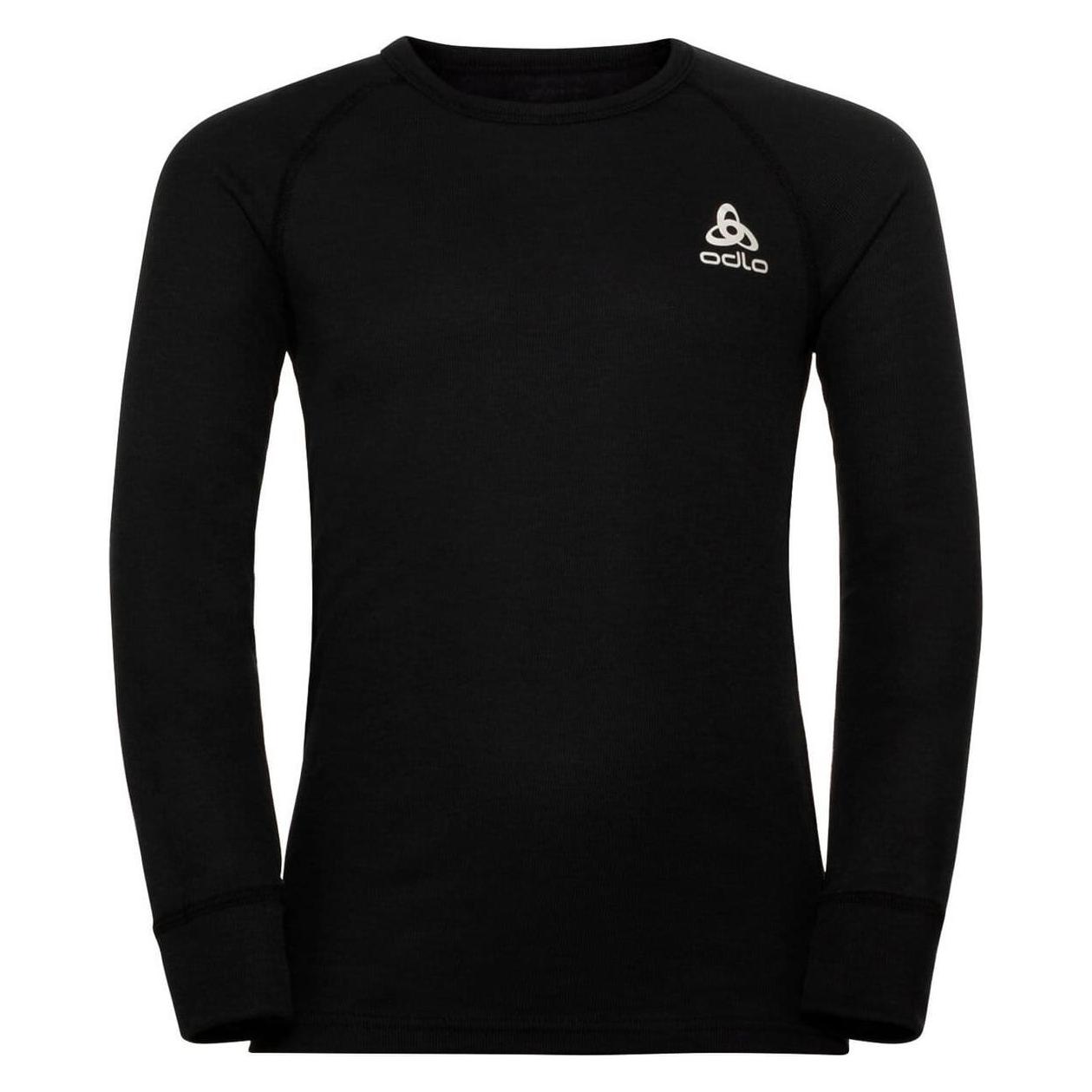 Odlo, Unisex, Functioneel Overhemd, Active Warm (140), Zwart, 140