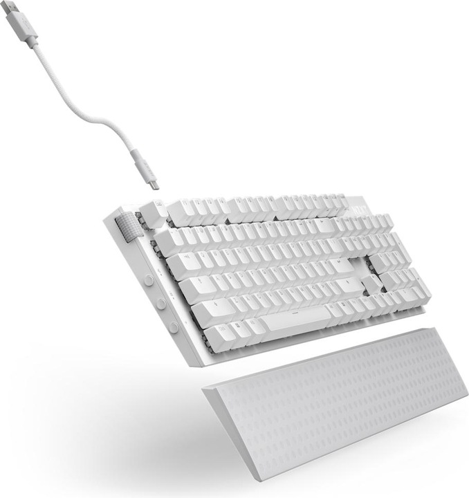 Produktbild NZXT Keyb. Function2 Full Size White KB-001NW-DE retail (DE, Kabelgebunden)