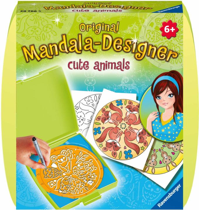 Produktbild Ravensburger Mini Mandala Designer Cute Animals