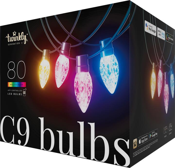 Produktbild Twinkly Lichterkette C9 (24 m)