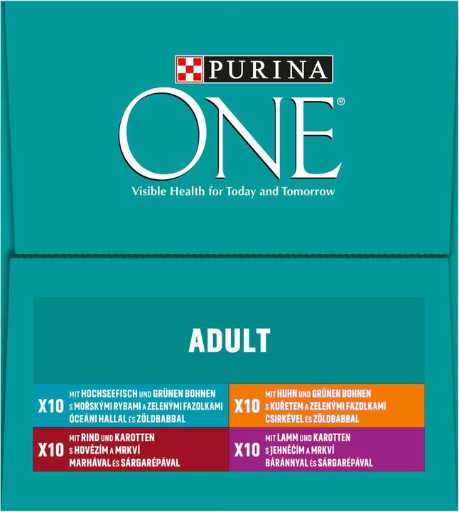 Image du produit Purina ONE Adulte (Adulte, 40 pcs, 3400 g)