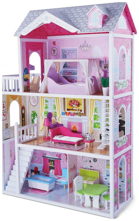 Produktbild Moni Holz-Puppenhaus 4107 Aria 14-teilig