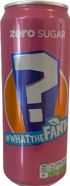 Actual product image Fanta #WhatTheFanta ZERO SUGAR Blue (24 x 33 cl)