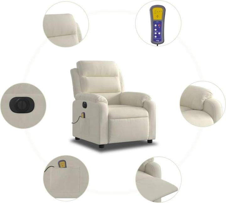 Produktbild vidaXL elektrischer Massagesessel
