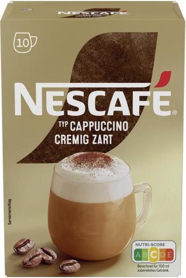 Produktbild Nescafé Cappuccino Cremig Zart Getränkepulver 10x 14,0 g (140 g)