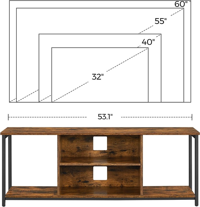 Immagine prodotto Vasagle Livio (147 x 40 x 60 cm)