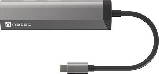 Actual product image Genesis NATEC Multiport Fowler Slim USB-C (USB-C, 3 ports)