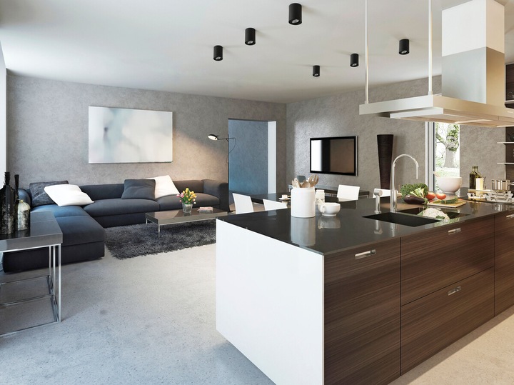 Produktbild Kanlux Deckenleuchte BORD XS GU10 Schwarz 25478 (GU10)