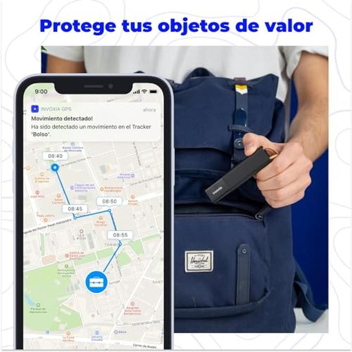 Actual product image Invoxia GPS tracker for valuables or people (no plan included) (Android, iOS)