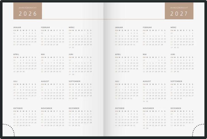 Immagine prodotto Ridoide rido idé Wochenagenda Design Line 2026, Blau (Tedesco)