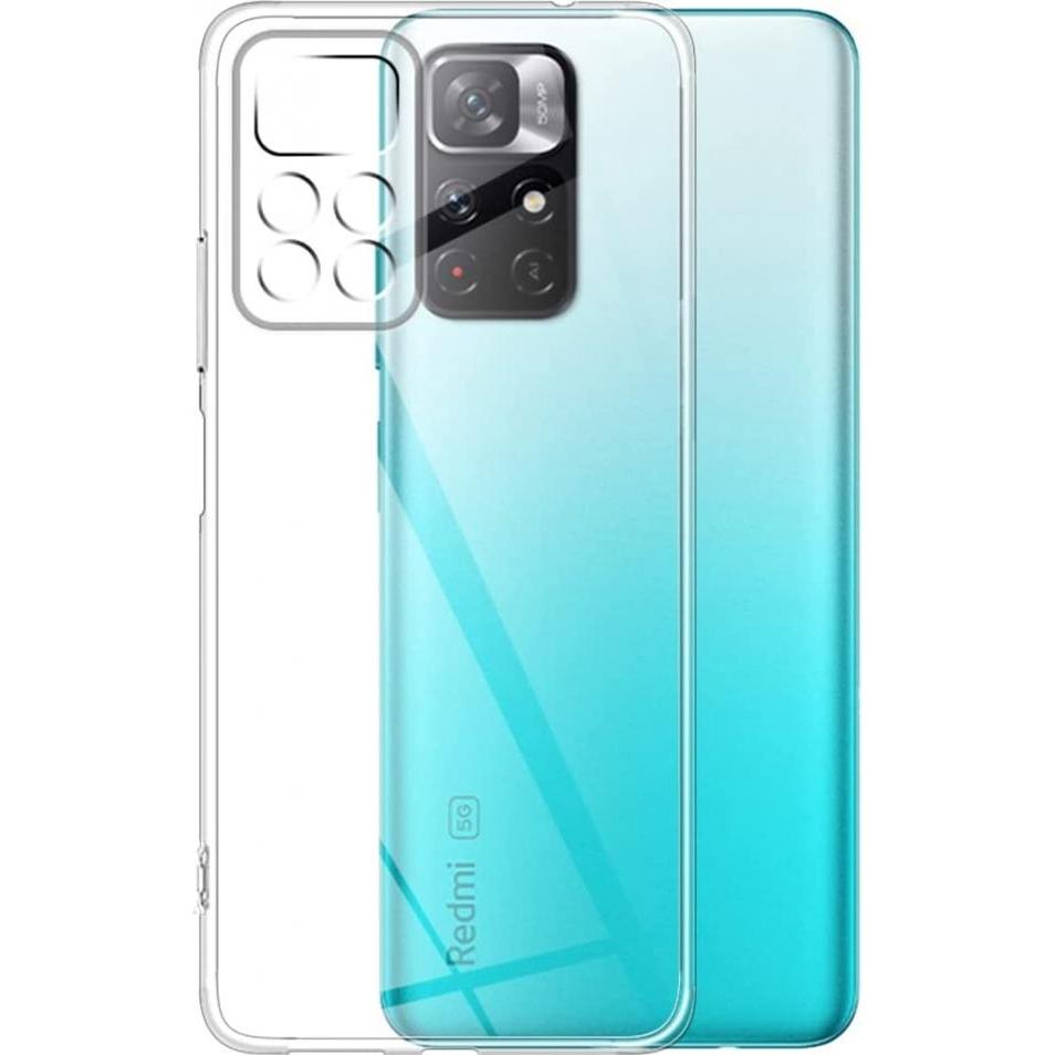 Screenguard Xiaomi Redmi Note 11 Flexible TPU Clear Case (Xiaomi Redmi Note 11), Smartphone Hülle, Transparent