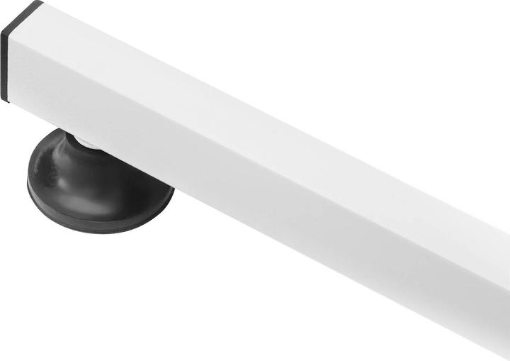 Produktbild Physa Beinstütze Fusspflege Fussstütze Beinauflage Hocker 24 x 22 cm grau bis 80 kg