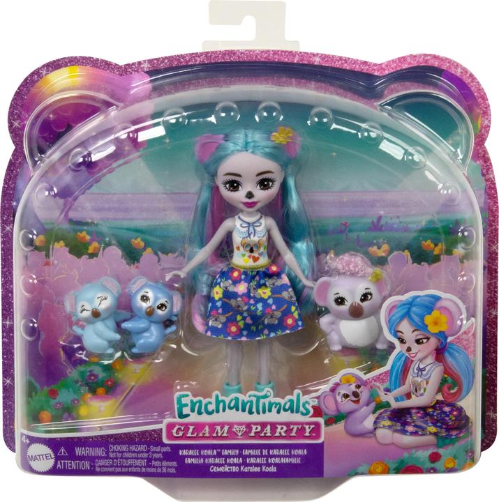 Actual product image Enchantimals Karalee Koala Familie