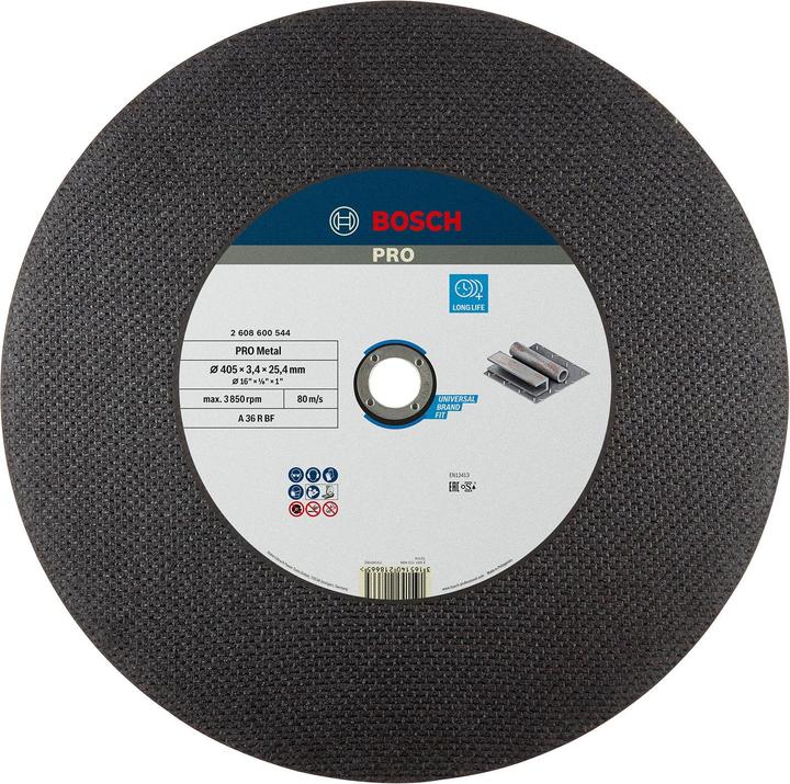 Actual product image Bosch Professional Zubehör PRO Metal cutting disc, 400 x 3.2 x 25.4 mm