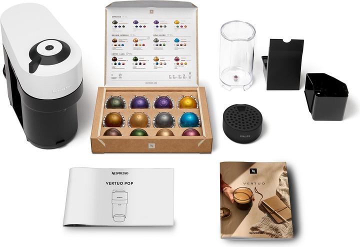 Actual product image Sage Vertuo Pop Coffee Machine, white