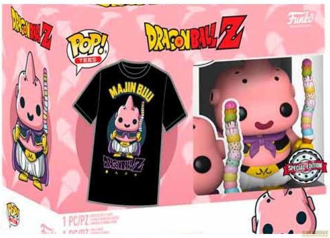 Actual product image Funko DRAGON BALL Z - Booble Head POP N° xx- Buu Avec Glace + T-shirt (S)