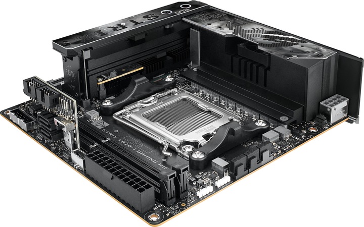 Actual product image ASUS ROG STRIX X870-I GAMING WIFI (AM5, AMD X870, Mini-ITX)
