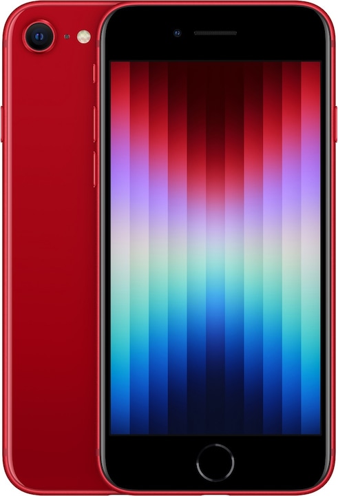 Produktbild Apple iPhone SE (3rd Gen) (64 GB, (PRODUCT)​RED, 4.70", SIM + eSIM, 12 Mpx, 5G)