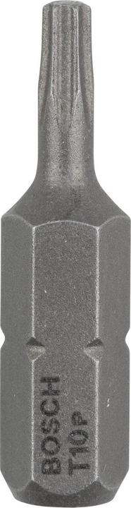 Bosch Professional Zubehör Schrauberbit Extra-Hart T10, 25 mm, 3er-Pack (T 10)
