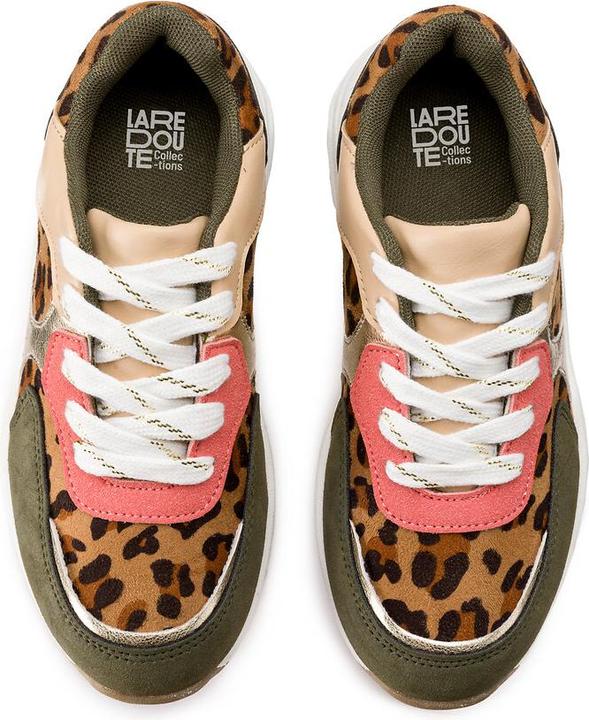 Produktbild La Redoute Collections Sneakers mit Schnürung und Leo-Print (34)