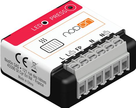 Image du produit NodOn Zigbee Pilot Wire Heating Module