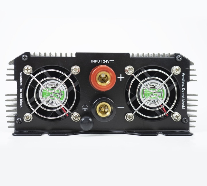 Actual product image President AlcaPower voltage inverter from 1500W 24V-230V, modified sine wave, USB connection