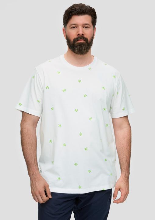 Produktbild S.Oliver T-Shirt T-Shirt mit All-over-Print (XXL)