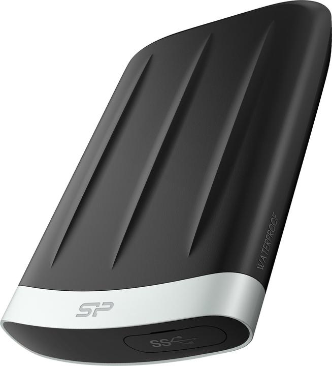 Produktbild Silicon Power 6.3cm (2.5") 2TB USB3.2 A65B water/res. Blac (2 TB)