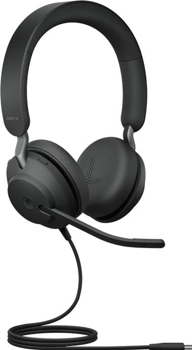 Image du produit Jabra Evolve2 40 SE (Filaire, USB-C, Les équipes Microsoft)