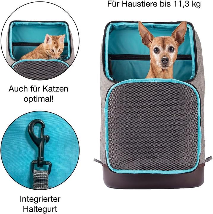 Produktbild Kurgo K9 Rucksack (Katze, Hund, Atmungsaktiv, Waschmaschinenfest)