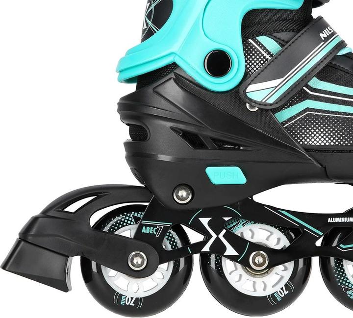 Produktbild Nils Rollschuhe/Hockey-Skates NH18190 2in1 schwarz - S(29-33) (29, 30, 31, 32, 33)
