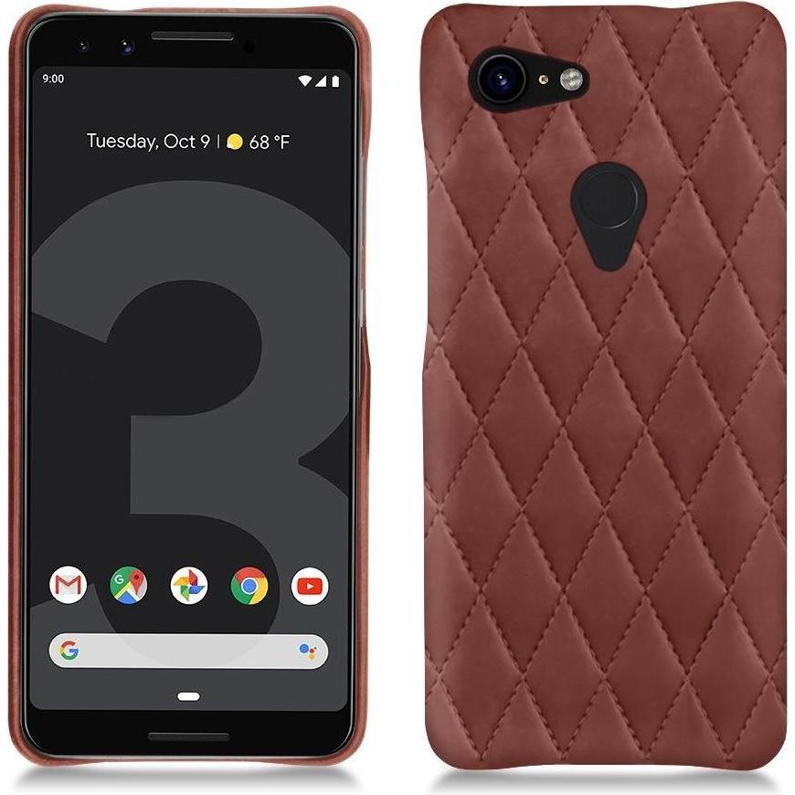 Noreve Lederschutzhülle (Google Pixel 3), Smartphone Hülle, Rot