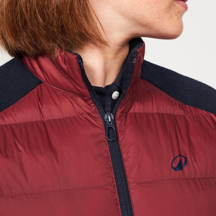 Produktbild Inesis Damen Golf Steppjacke Hybrid - CW900 blau/bordeaux