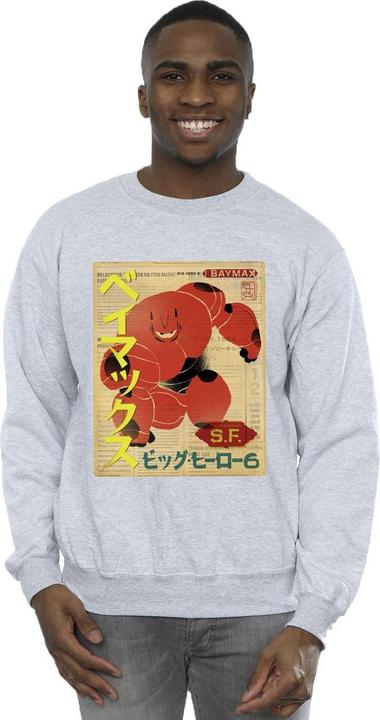 Produktbild Disney Big Hero 6 Baymax Baymax Newspaper Sweatshirt (4XL)