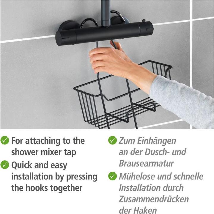 Produktbild Wenko Thermostat-Dusch-Caddy Milo (14 x 14 x 55 cm)