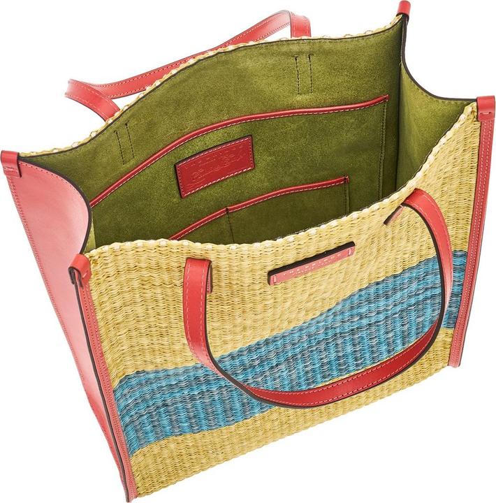 Immagine prodotto The Bridge Mirra Wow - Borsa a tracolla, turchese/giallo/rosso chiaro