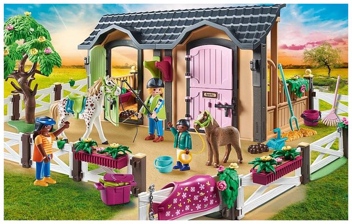 Produktbild Playmobil Reitunterricht mit Pferdeboxen (70995, Playmobil Country)