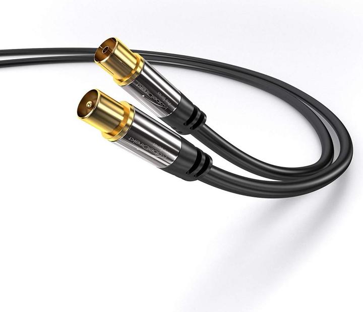 Actual product image KabelDirekt 4K Antennenkabel für TV (20 m) (Antenna cable)